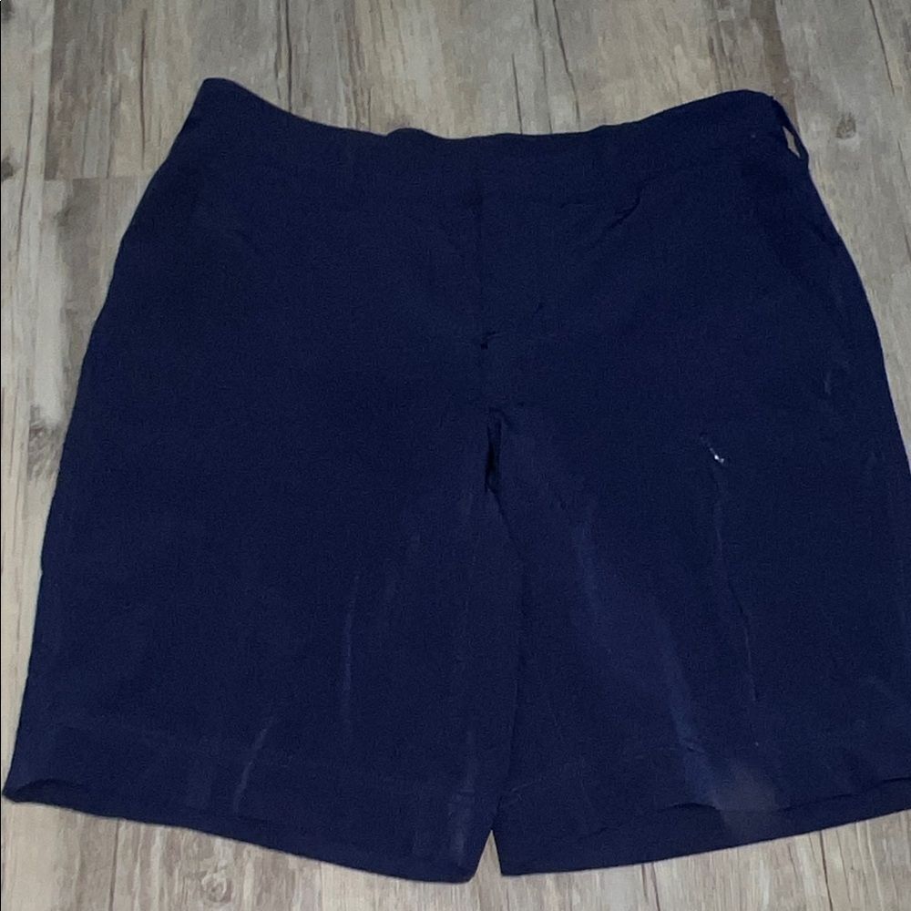 32 Degrees Men's Dark Blue Flat Front Shorts